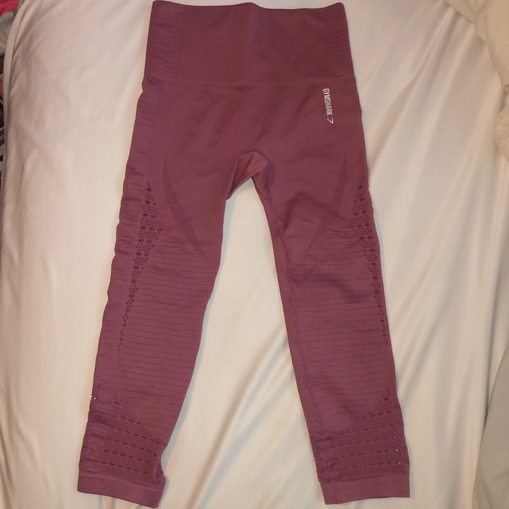 Gymshark Pink Cropped leggings